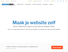 Tablet Screenshot of mooiesite.nl